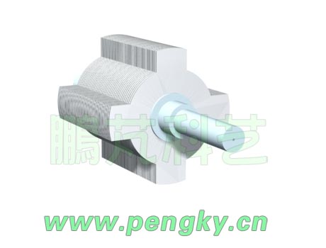 磁阻電機(jī)轉(zhuǎn)子鐵芯