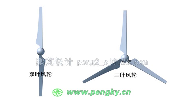 雙葉片風(fēng)輪與三葉片風(fēng)輪 雙葉片風(fēng)輪與三葉片風(fēng)輪