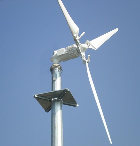 小型下風(fēng)式水平軸風(fēng)力發(fā)電機(jī)