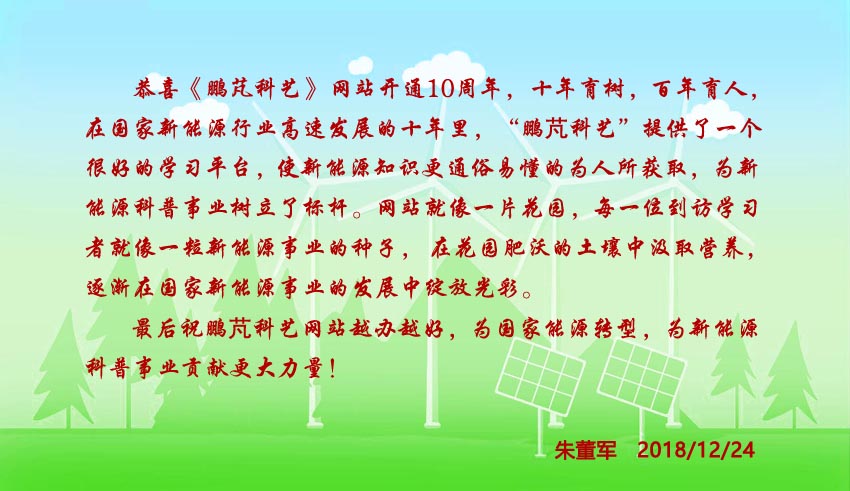 朱董軍祝賀網(wǎng)站10周年