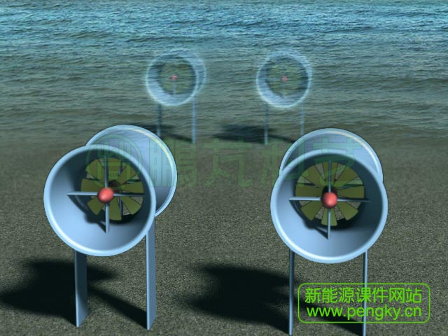 水下導(dǎo)流管增速水輪機(jī)