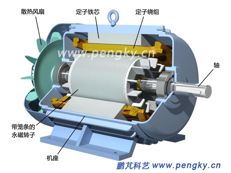 永磁同步電動(dòng)機(jī)14 異步起動(dòng)永磁同步電動(dòng)機(jī)